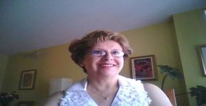 Elizabeth46 75 ans Je suis d´ Montreal/Quebec, Je cherche Rencontres Amitié avec Homme